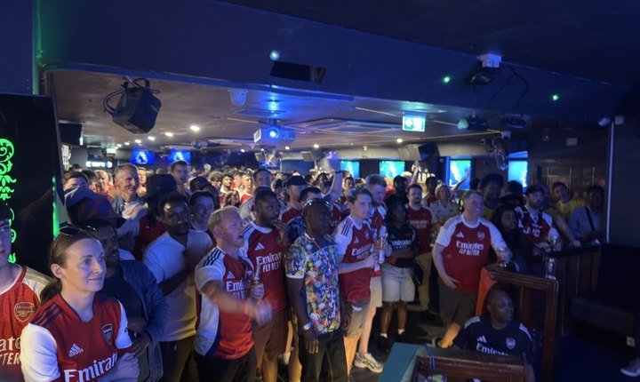 Dublin Arsenal matchday at River Bar