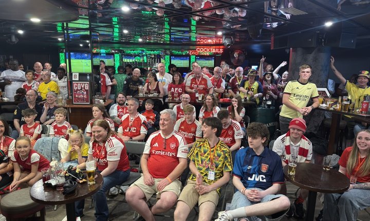 Dublin Arsenal community at River Bar
